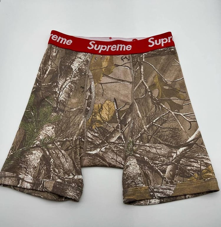 Supreme Hanes Boxer Briefs Forest Camo (2 Pack) - 4
