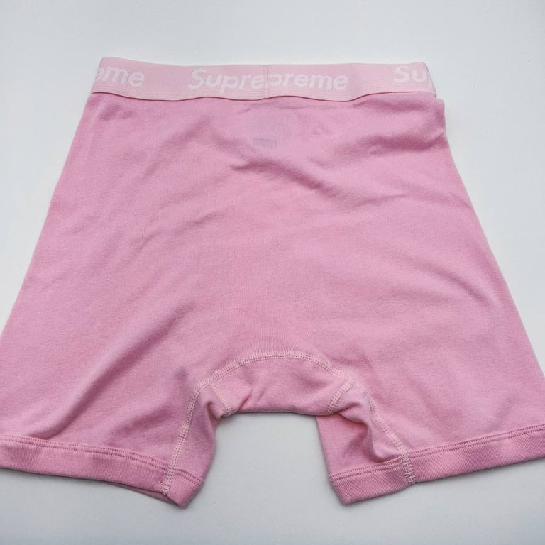 Supreme Hanes Boxer Briefs Pink - 3