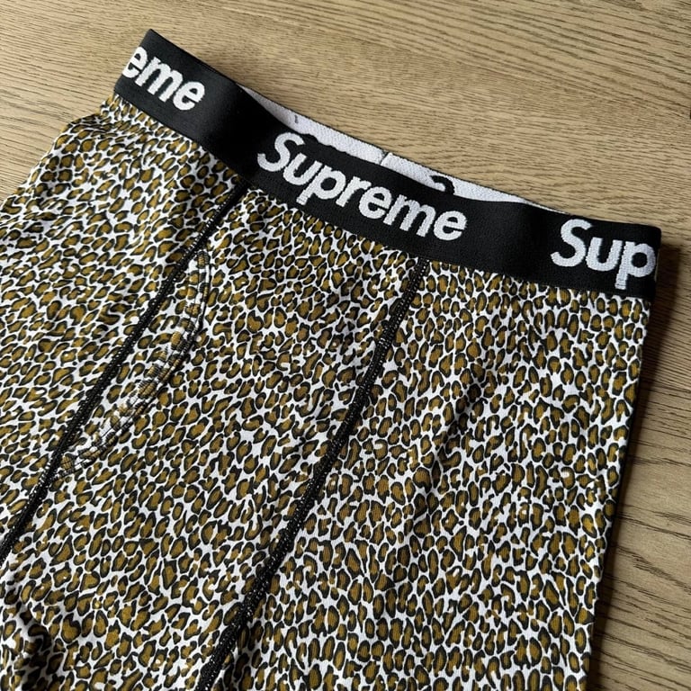 Supreme x Hanes Boxer Briefs Leopard - 6