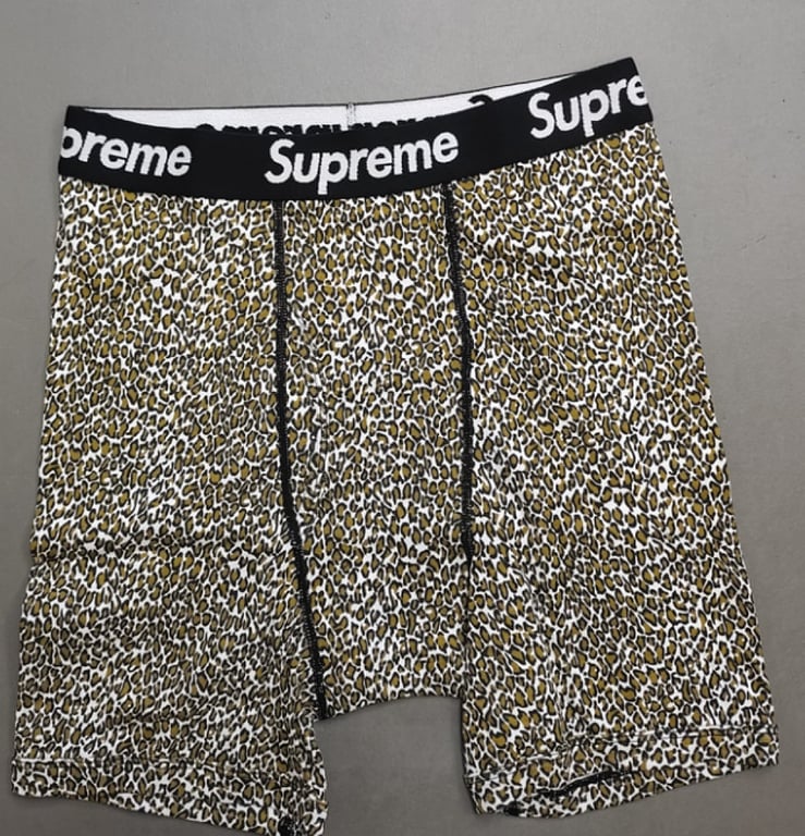 Supreme x Hanes Boxer Briefs Leopard - 8