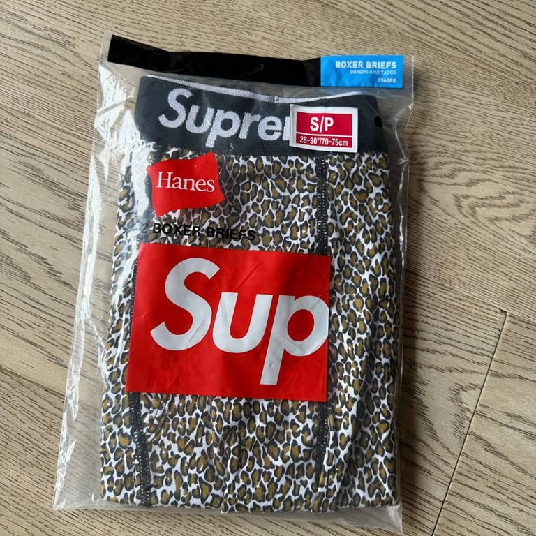 Supreme x Hanes Boxer Briefs Leopard - 10