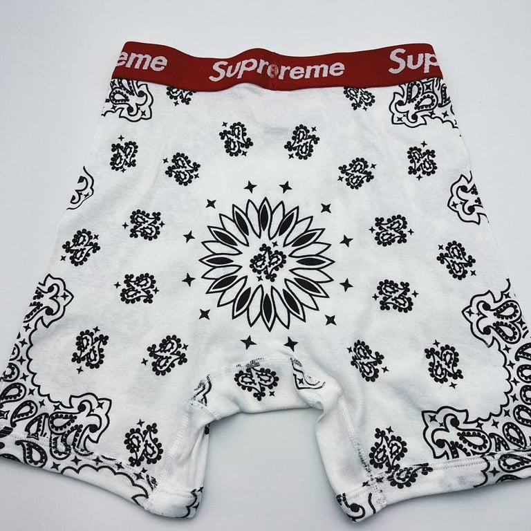 Supreme x Hanes Bandana Boxer Briefs (2-Pack) - 4