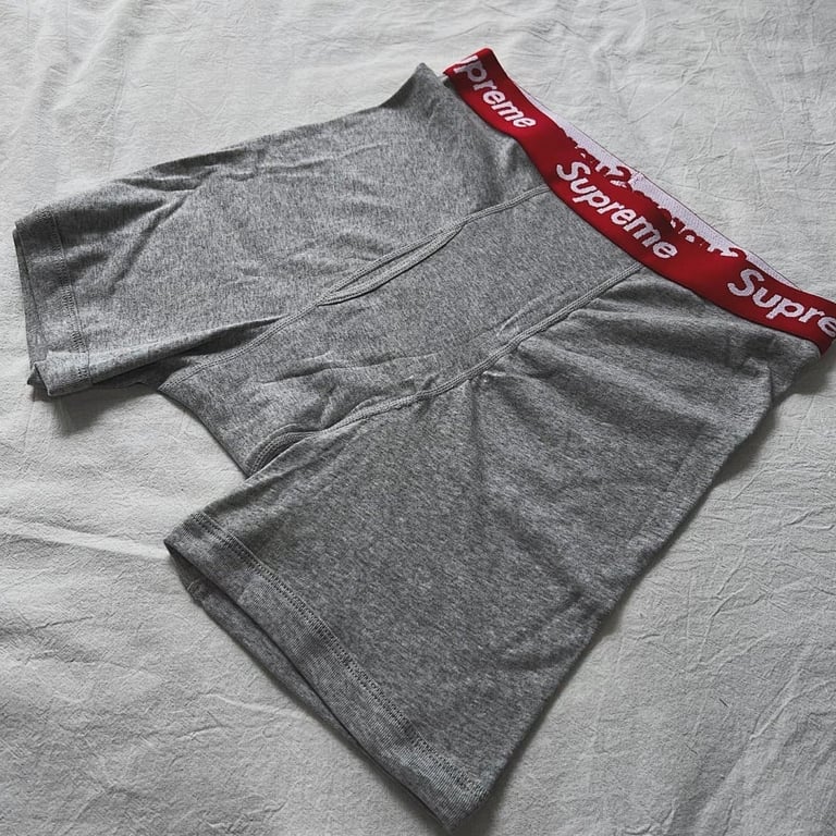 Supreme Hanes Boxer Briefs Grey - 3