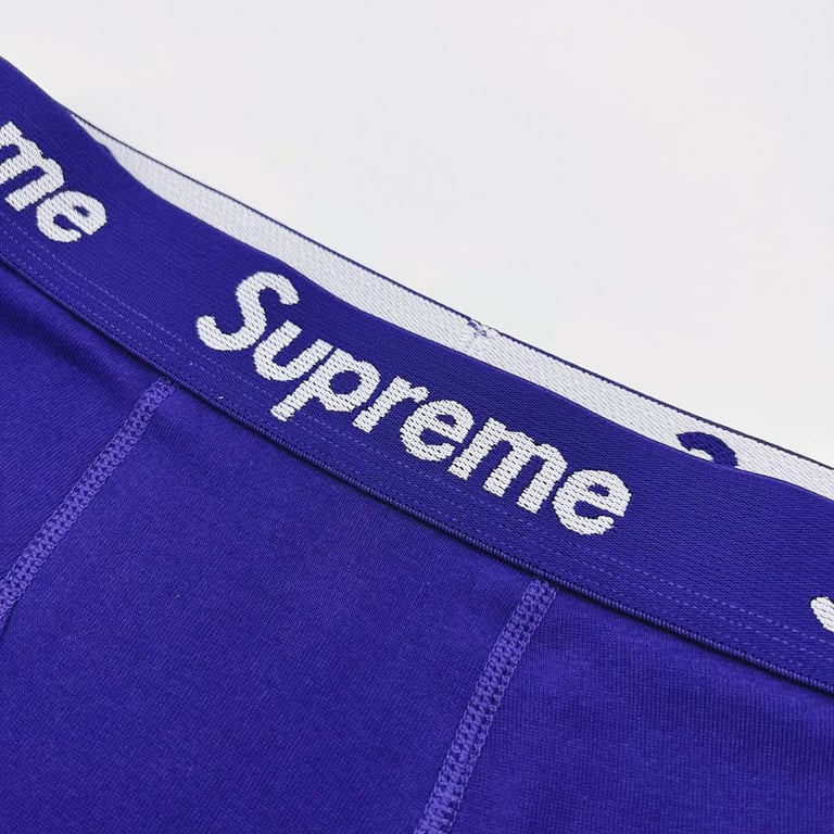 Supreme Hanes Boxer Briefs Purple (2 Pack) - 6