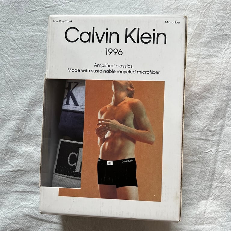 Calvin Klein 1996 Microfiber Trunks 3-Pack - 4