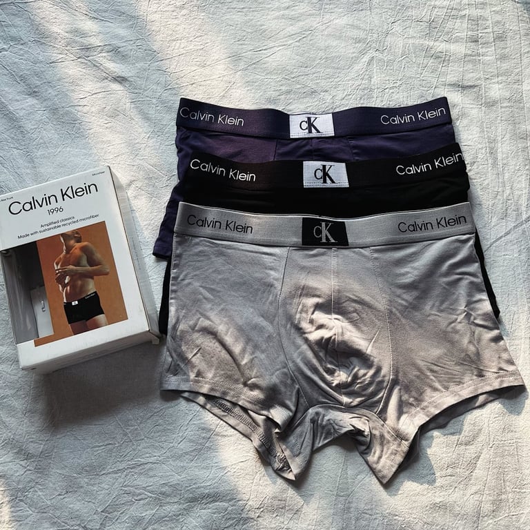 Calvin Klein 1996 Microfiber Trunks 3-Pack - 5