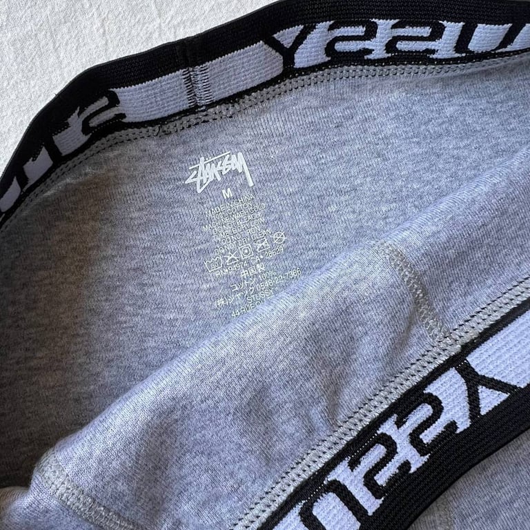 Stüssy Boxer Briefs 3-Pack Black - 13