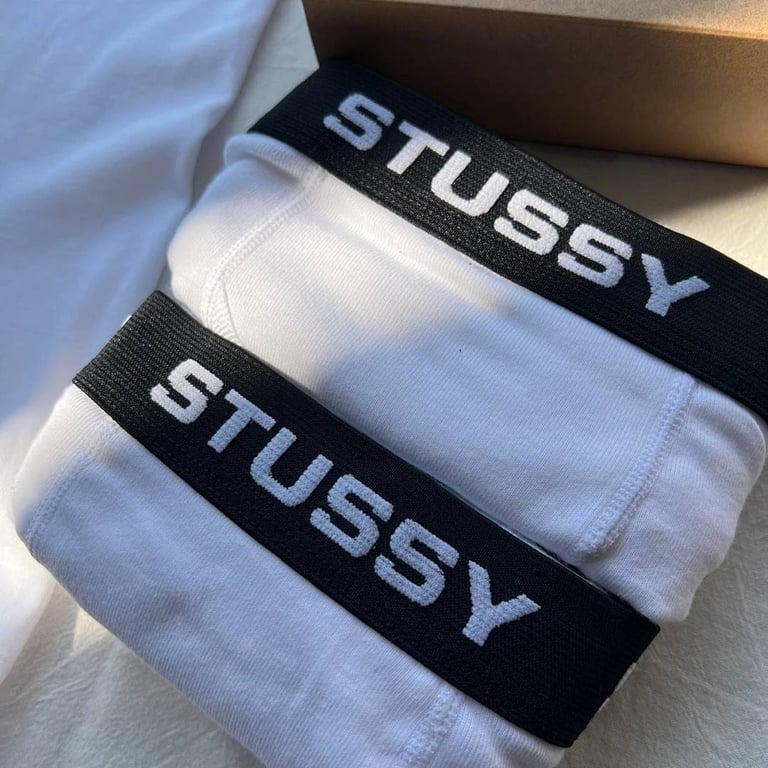 Stüssy Boxer Briefs 3-Pack Black - 16