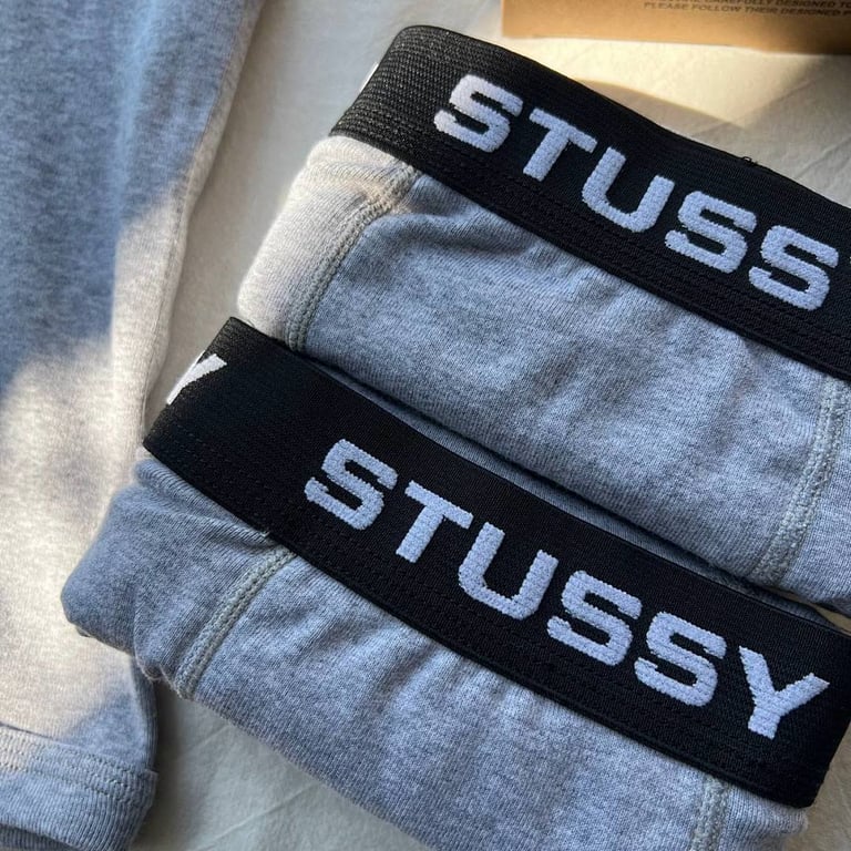 Stüssy Boxer Briefs 3-Pack Black - 17