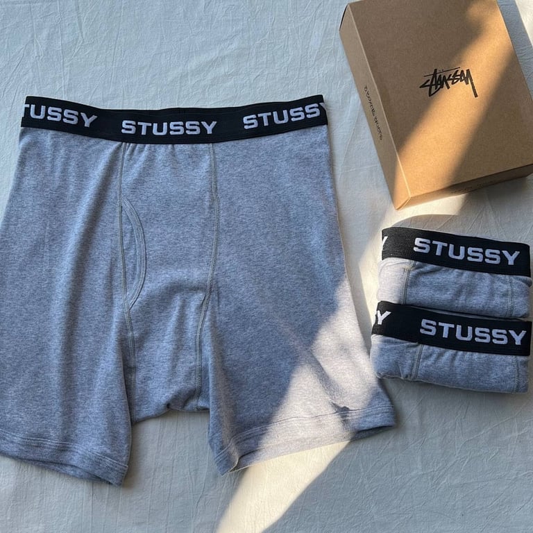 Stüssy Boxer Briefs 3-Pack Black - 19