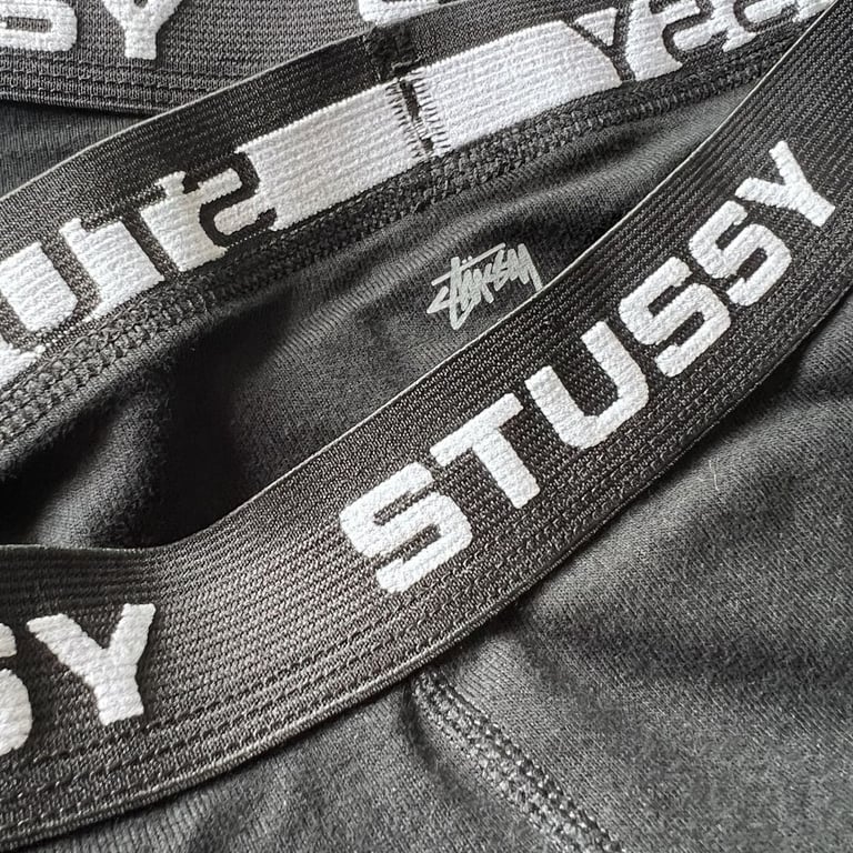 Stüssy Boxer Briefs 3-Pack Black - 8