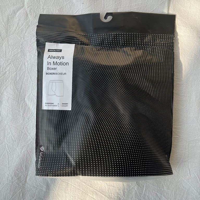 Lululemon Always In Motion Boxer 3-Pack Black - 2