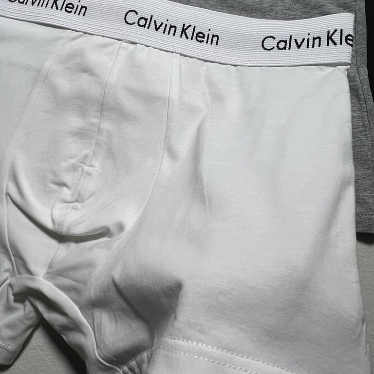 Calvin Klein 3-Pack Cotton Stretch Trunks - 12