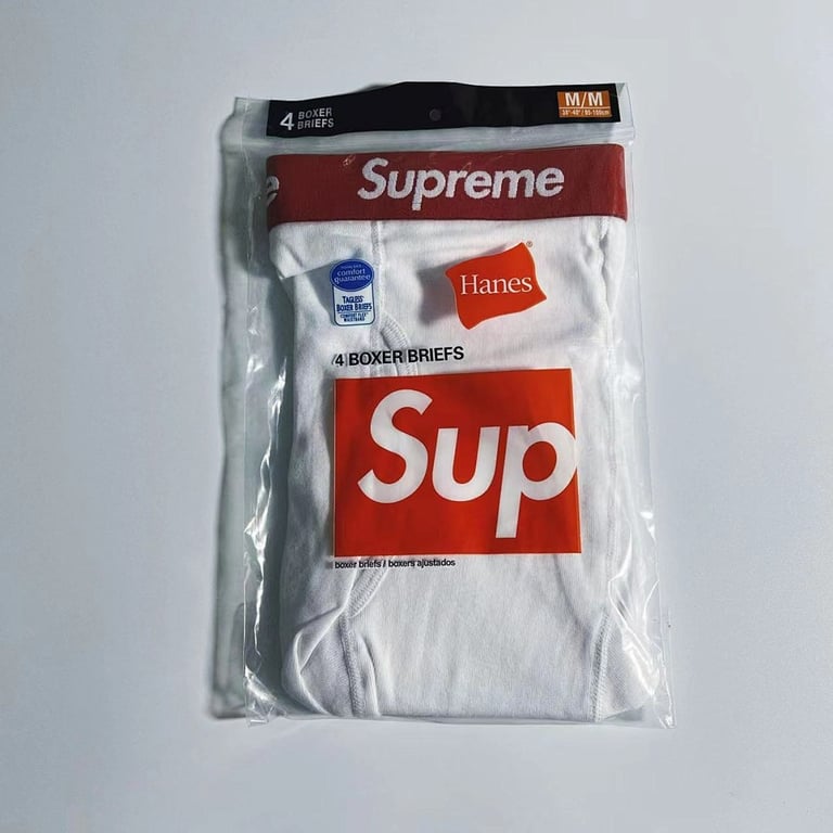 Supreme x Hanes Boxer Briefs 4-Pack - 12