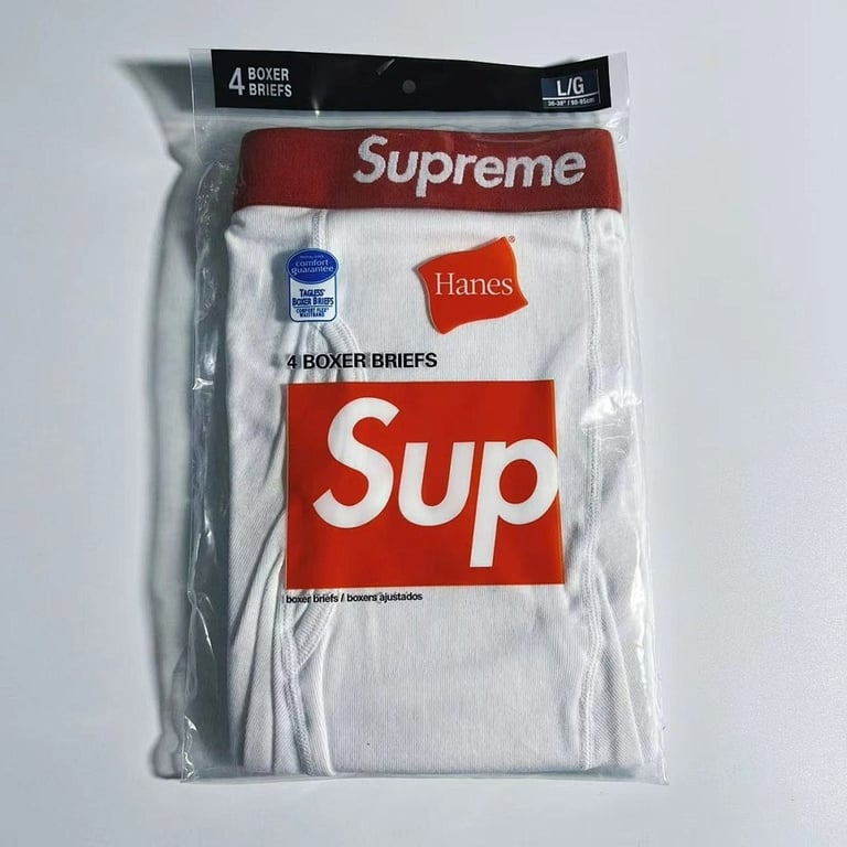 Supreme x Hanes Boxer Briefs 4-Pack - 14
