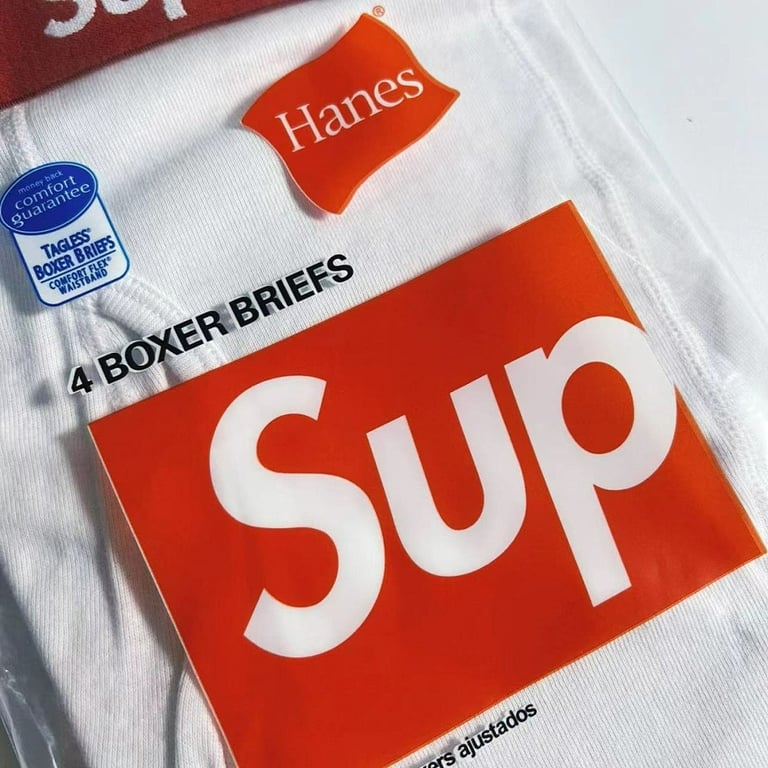 Supreme x Hanes Boxer Briefs 4-Pack - 19