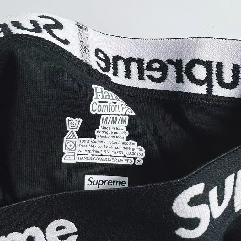 Supreme x Hanes Boxer Briefs 4-Pack - 24