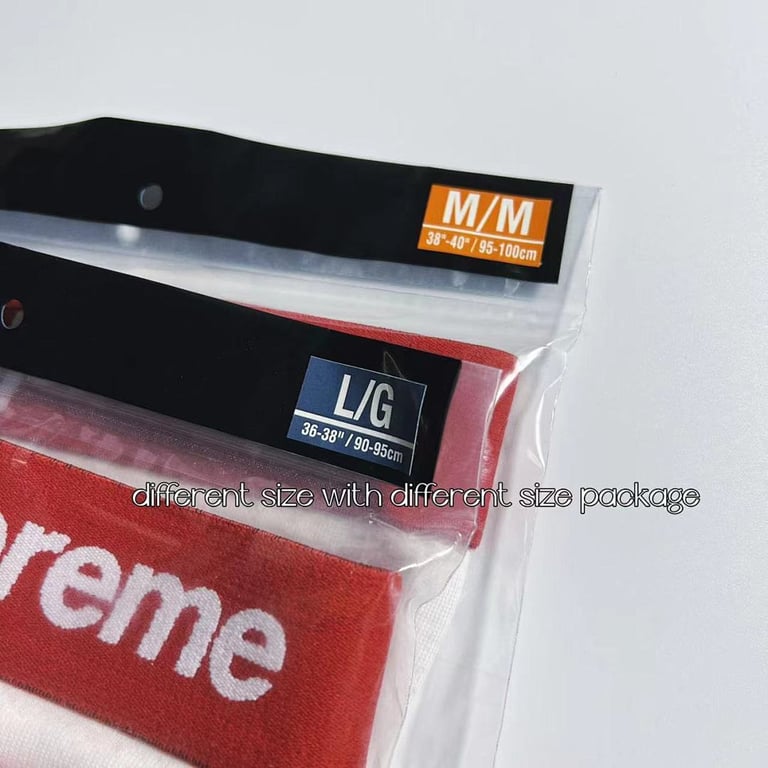 Supreme x Hanes Boxer Briefs 4-Pack - 30
