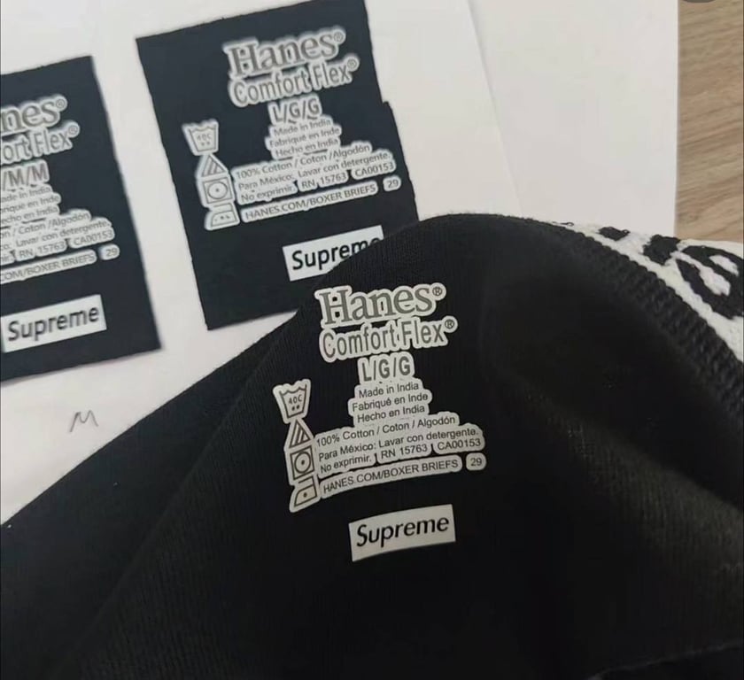 Supreme x Hanes Boxer Briefs 4-Pack - 4
