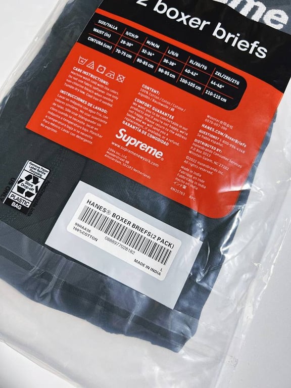 Supreme x Hanes Boxer Briefs 4-Pack - 41