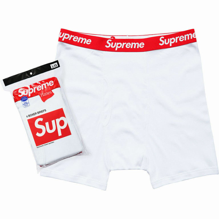 Supreme x Hanes Boxer Briefs 4-Pack - 8