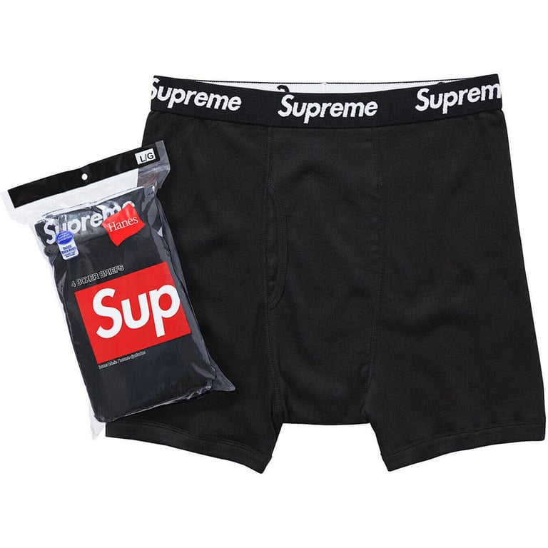 Supreme x Hanes Boxer Briefs 4-Pack - 10