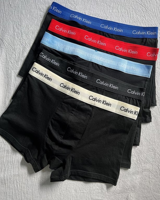 Calvin Klein Cotton Stretch Low Rise Trunks 5-Pack