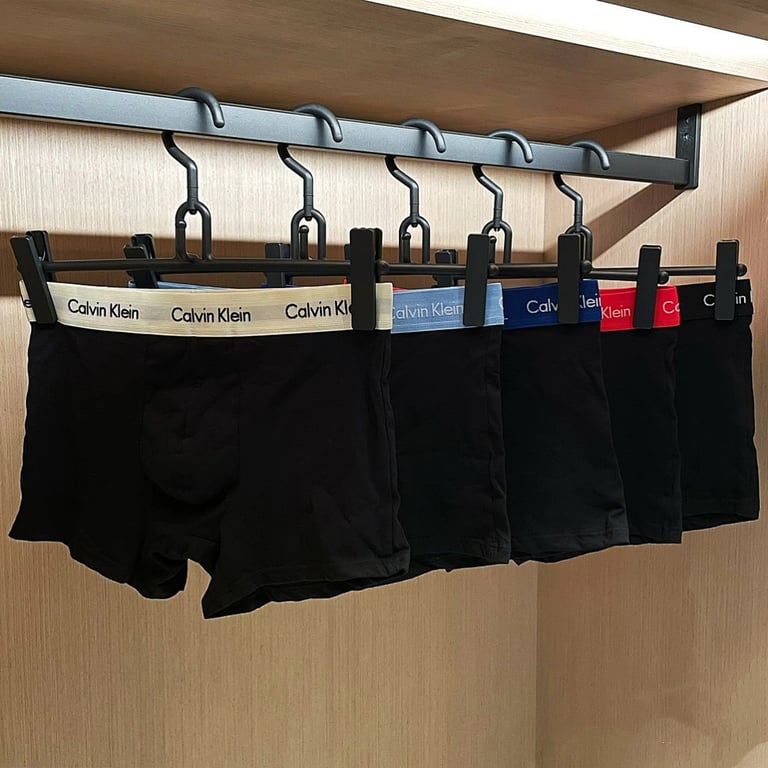 Calvin Klein Cotton Stretch Low Rise Trunks 5-Pack - 5
