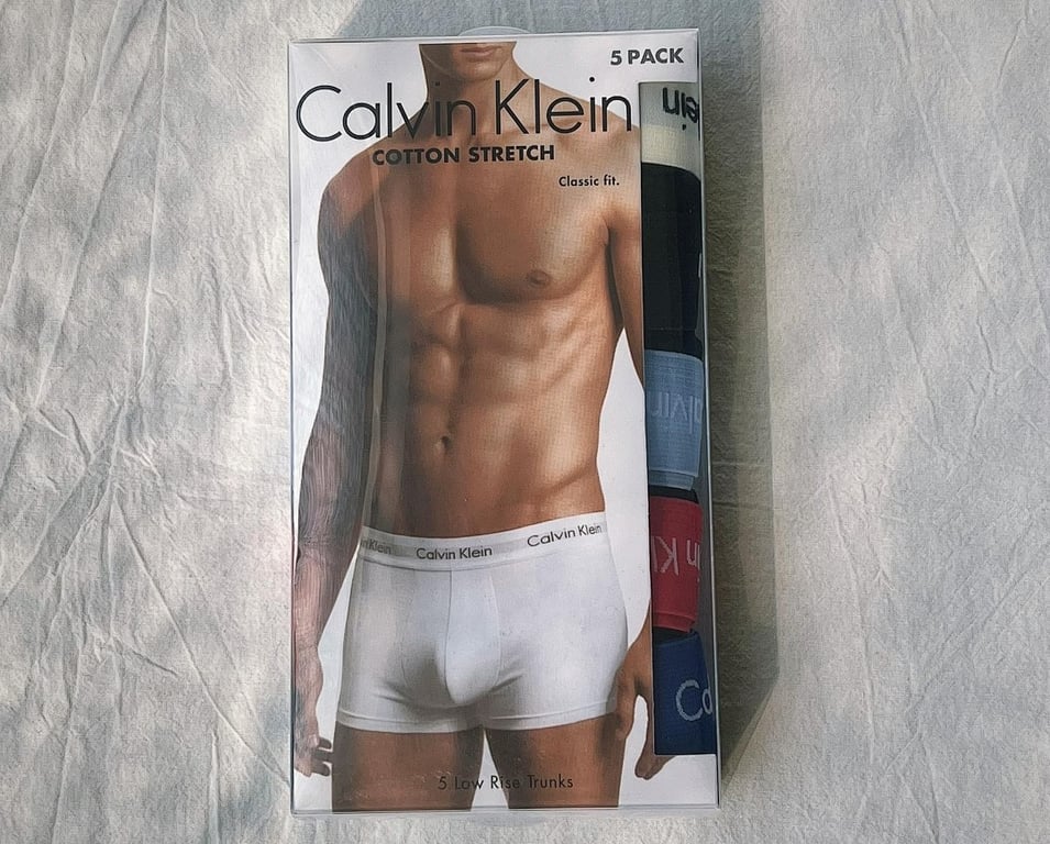Calvin Klein Cotton Stretch Low Rise Trunks 5-Pack - 8
