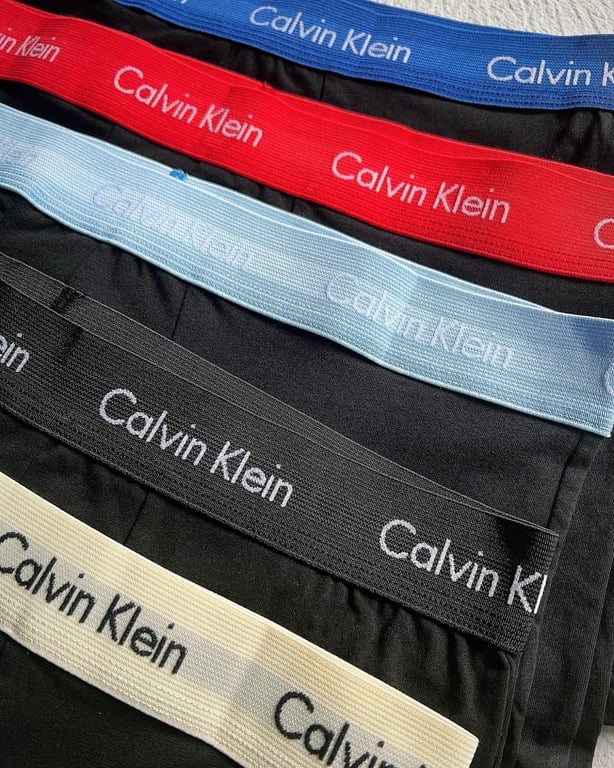 Calvin Klein Cotton Stretch Low Rise Trunks 5-Pack - 9