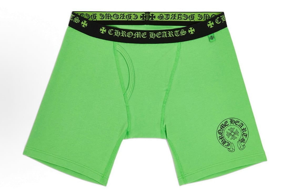 Chrome Hearts Boxer Briefs Green - 16