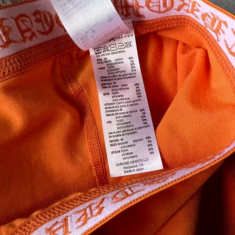 Chrome Hearts Orange Boxer Briefs - 12