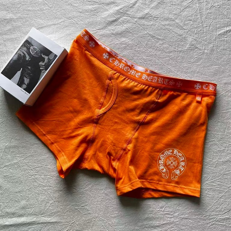 Chrome Hearts Orange Boxer Briefs - 4