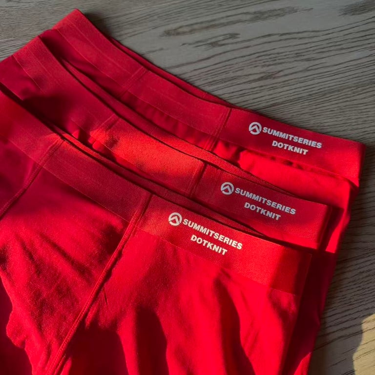 The North Face Summit Series DotKnit Underwear Red - 3