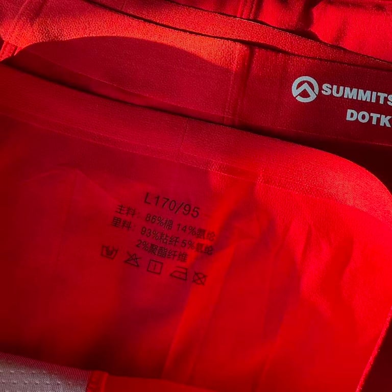 The North Face Summit Series DotKnit Underwear Red - 5