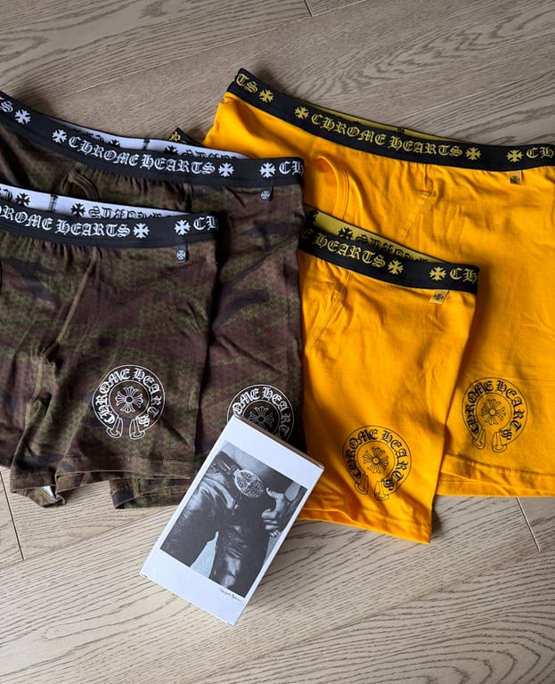 Chrome Hearts Boxer Briefs Yellow - 2