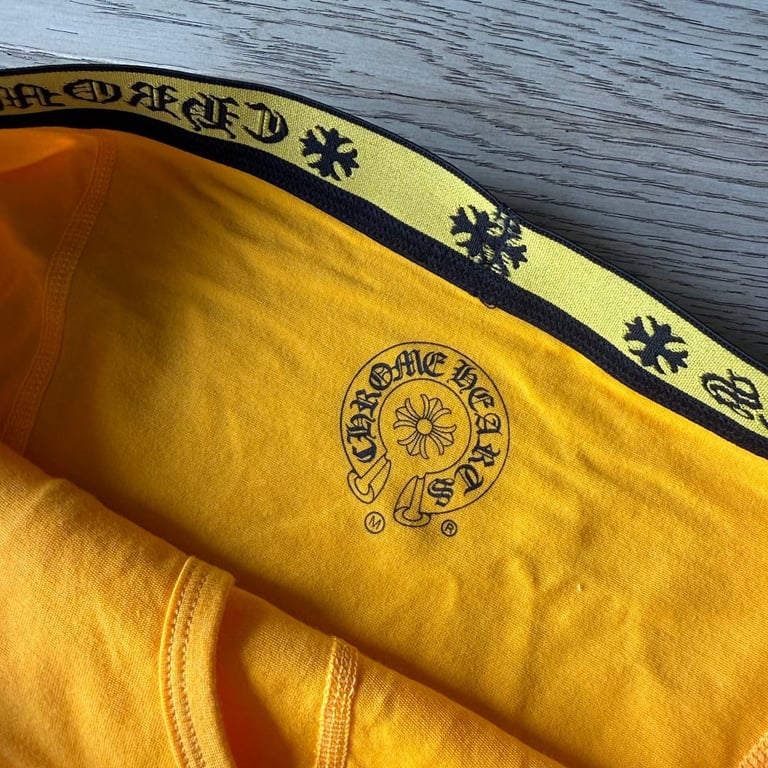 Chrome Hearts Boxer Briefs Yellow - 11