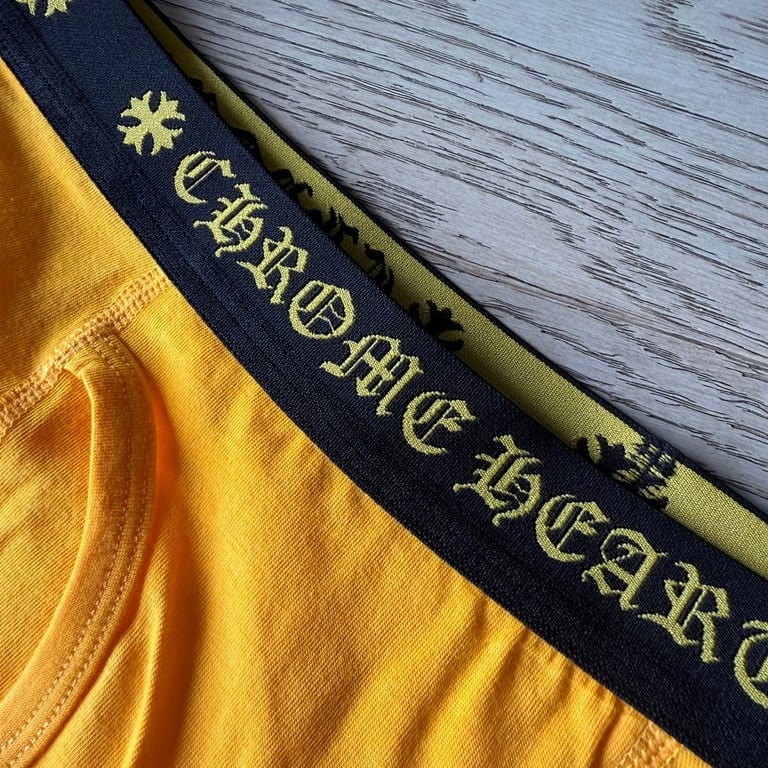 Chrome Hearts Boxer Briefs Yellow - 12