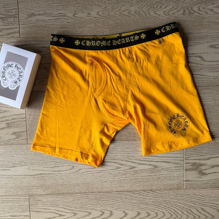 Chrome Hearts Boxer Briefs Yellow - 15