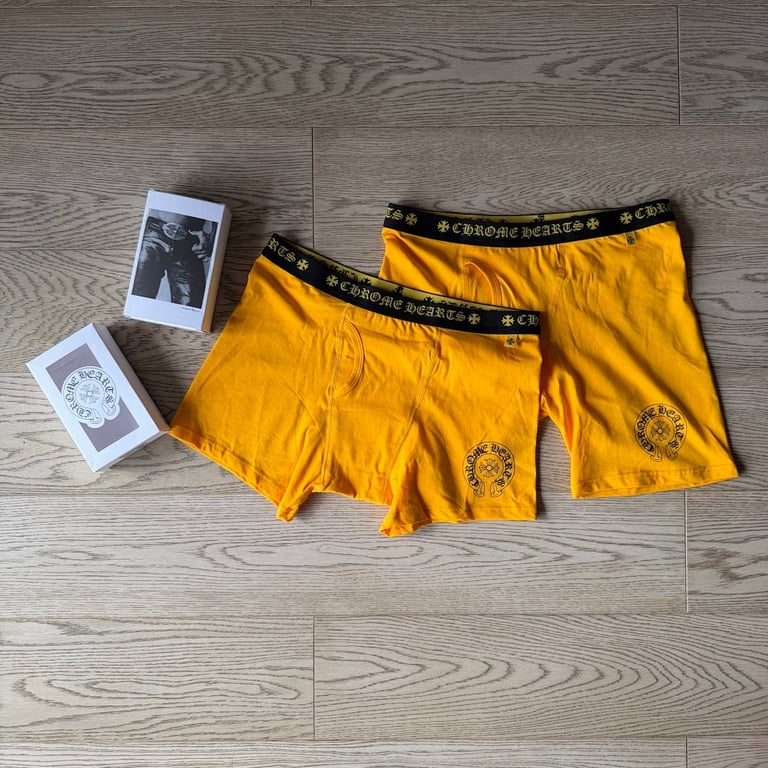 Chrome Hearts Boxer Briefs Yellow - 16