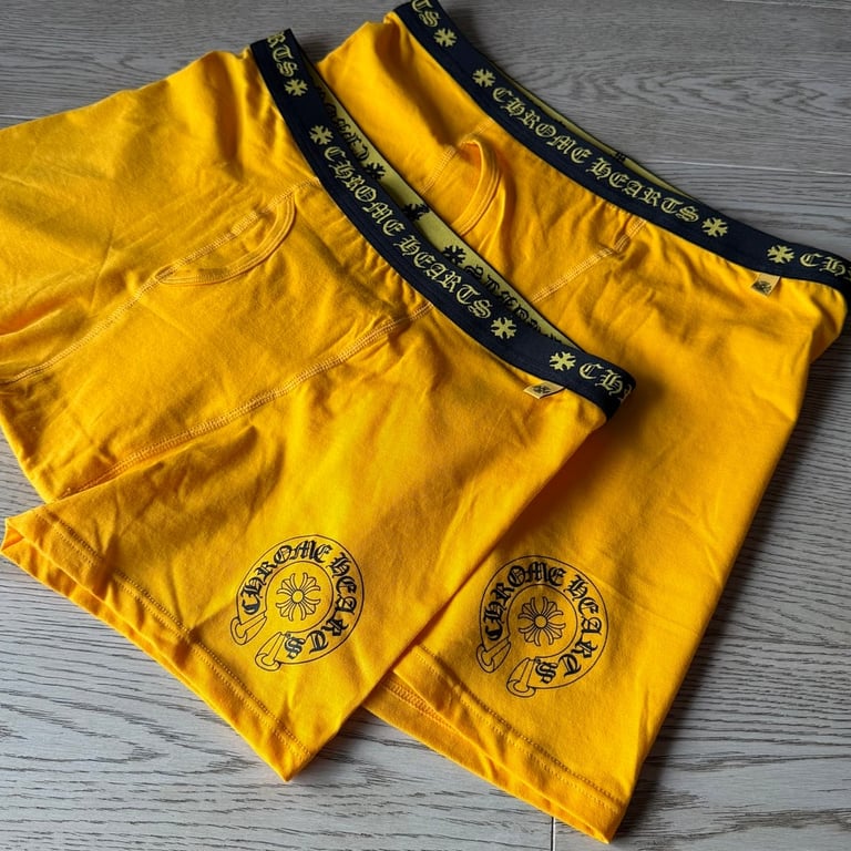 Chrome Hearts Boxer Briefs Yellow - 4