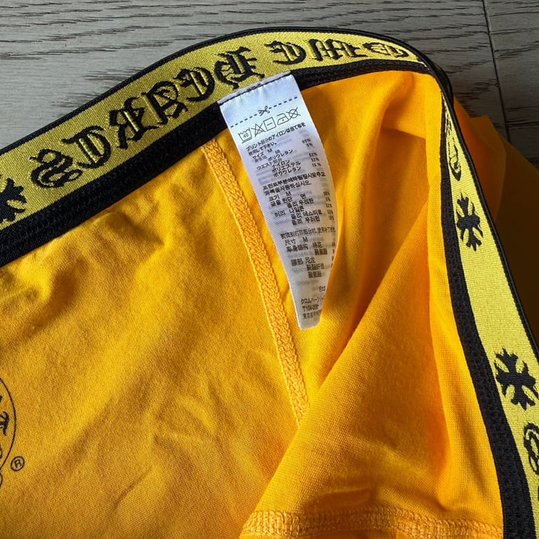 Chrome Hearts Boxer Briefs Yellow - 6
