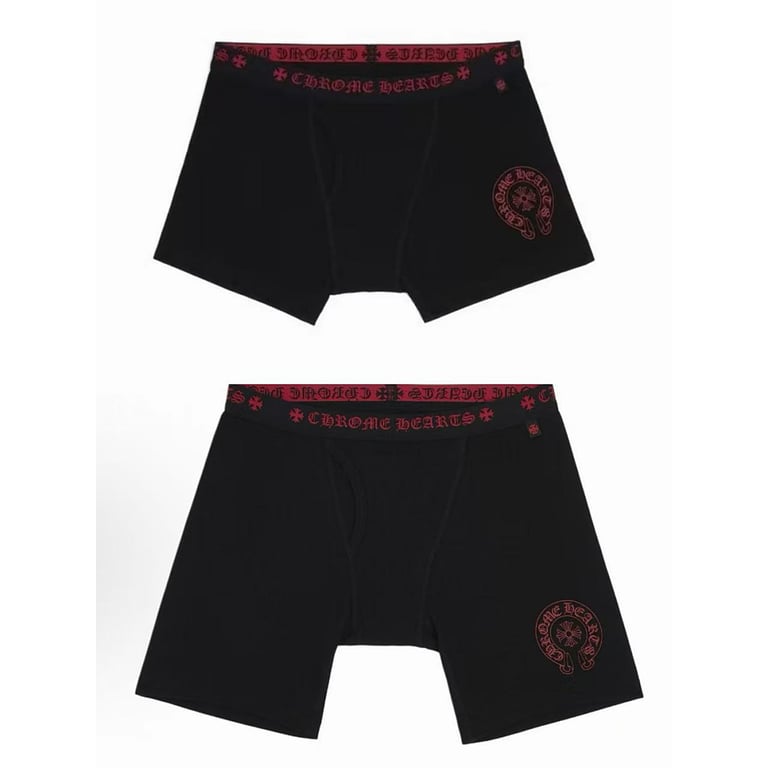 Chrome Hearts Boxer Briefs Black/Red - 2