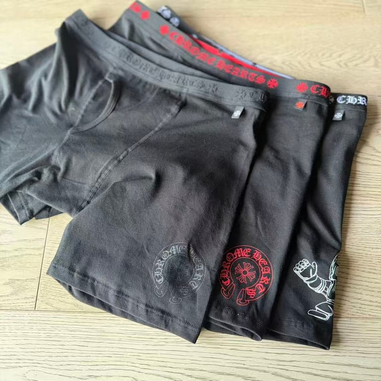 Chrome Hearts Boxer Briefs Black/Red - 3