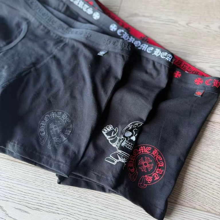 Chrome Hearts Boxer Briefs Black/Red - 4