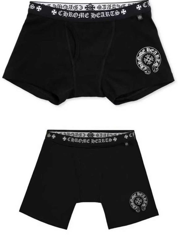 Chrome Hearts Boxer Briefs Black - 3