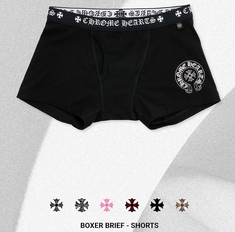 Chrome Hearts Boxer Briefs Black - 4