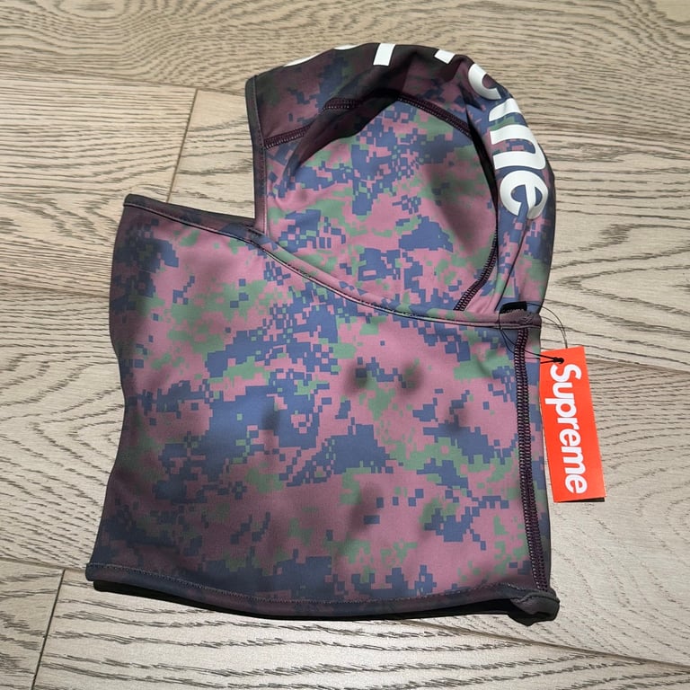 Supreme Heat Reactive Digital Camo Balaclava - 9