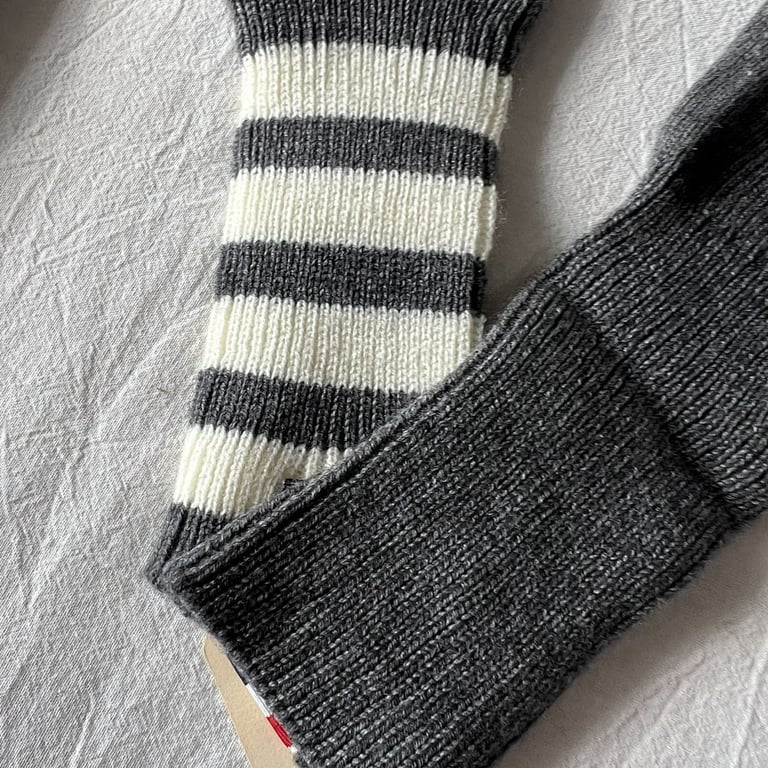 Thom Browne 4-Bar Stripe Wool Gloves - 4