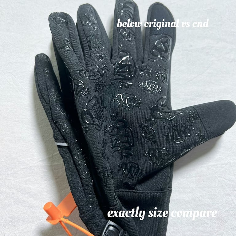 Syna World No Trace Gloves Black - 9